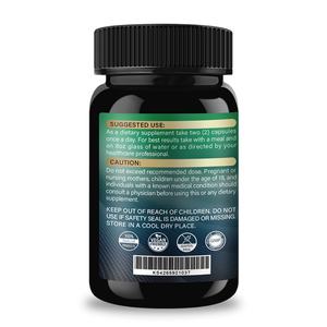 Musgo Marino, Aceite de Semillas Negras, Ashwagandha, Cúrcuma, Alga Marina, Bardana y Jengibre, Vitamina C, D3, etc., 120 Cápsulas - Product Image 3