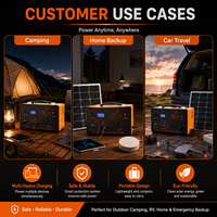 Générateur solaire portable 300w 360wh à performance stable pour applications marines, kit de solution énergétique extérieure