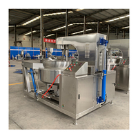 Ligne de production industrielle de pop-corn au caramel et champignons entièrement automatique à haut rendement à vendre
