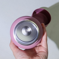 Botol Air Stainless Steel 304 Kapasitas Besar 1L Custom, Termos Vakum Dinding Ganda dengan Pegangan untuk Olahraga, Gym, dan Portabel
