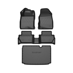 Tapis de coffre de voiture pour <span class=keywords><strong>Ford</strong></span> <span class=keywords><strong>ECOSPORT</strong></span> Tpe, accessoires d'intérieur automobile de haute qualité, tapis de coffre arrière de voiture étanche - Product Image 4