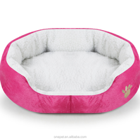 Promotion d'usine : Coussin chaud en peluche pour animaux de compagnie, lit doux pour chiens et chats