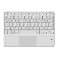 Keyboard Mouse Nirkabel Terintegrasi dengan Touchpad untuk iPad 10.9 inci, Keyboard Mini Ultra Tipis Multiwarna