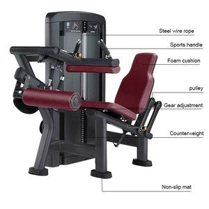Machine à extensions et curls des jambes assis VIGFIT, équipement d'entraînement des cuisses à double fonction pour les quadriceps et les ischio-jambiers - Product Image 3