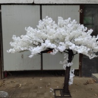 Arbres artificiels en fleurs de cerisier Sakura, faits à la main, pour la décoration d'événements, de fêtes et de mariages
