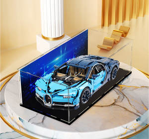 Vetrina <span class=keywords><strong>per</strong></span> collezione di modelli di auto in acrilico eco-friendly con copertura antipolvere <span class=keywords><strong>per</strong></span> <span class=keywords><strong>Plexiglass</strong></span> protegge da polvere e odori <span class=keywords><strong>per</strong></span> Show - Product Image 3
