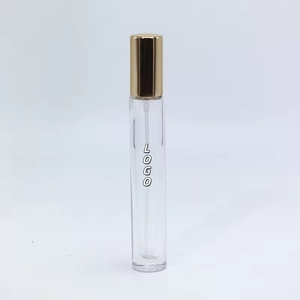 Wholesale Refil <b>Perfume</b> <b>Bottle</b> Screw Neck <b>Perfume</b> <b>Sample</b> <b>Bottles</b> Clear Square 10ml <b>Perfume</b> <b>Sample</b> <b>Bottle</b> With Box - Product Image 1