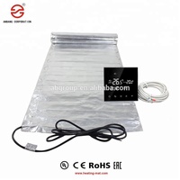Tapis chauffant électrique Anbang ABDX/Fmat-1 au design moderne, en feuille d'aluminium, pour sols en bois, vinyle et moquette, usage hôtelier, conforme RoHS CE