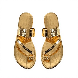 Sandales de plage d'été européennes pour femmes, style œil de paon, à enfiler, tendance mode, chaussures à plateforme, semelle en caoutchouc, chaussons de luxe - Product Image 4