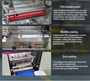 เครื่องบรรจุไนโตรเจนแบบครุยส์สันต์ความเร็วสูง เครื่องบรรจุขนมปังปิ้งขนมปังทอดหิน เครื่องบรรจุภัณฑ์เครื่องบรรจุภัณฑ์ - Product Image 4