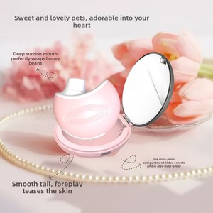 Vibrador <span class=keywords><strong>de</strong></span> Succión Clitoriana en Forma <span class=keywords><strong>de</strong></span> Luna con Succión <span class=keywords><strong>de</strong></span> Pezones y Estimulación Clitoriana para Mujeres, Venta Caliente, Juguetes Sexuales al por Mayor - Product Image 5
