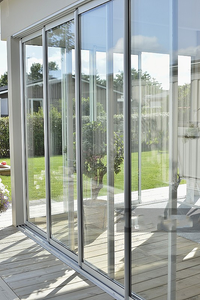 El más vendido UPVC Puerta de balcón corredera Aislamiento Ahorro de energía Insonorizado Resistente a la intemperie Villa moderna Balcón - Product Image 4