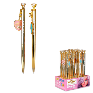 Penna con diamanti e ciondoli WOW Generation - Product Image 1