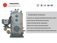 Generador de Vapor con Certificación CE, ISO y EAC para Tratamiento de Superficies y Galvanoplastia, 750 kg/h, a Gas, con Sistema de Control Inteligente PLC