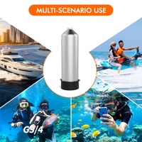 TUDIVING Bouteille en aluminium 6061 haute pression 20mpa 200Bar 11.1L 3000psi pour sports nautiques et plongée sous-marine