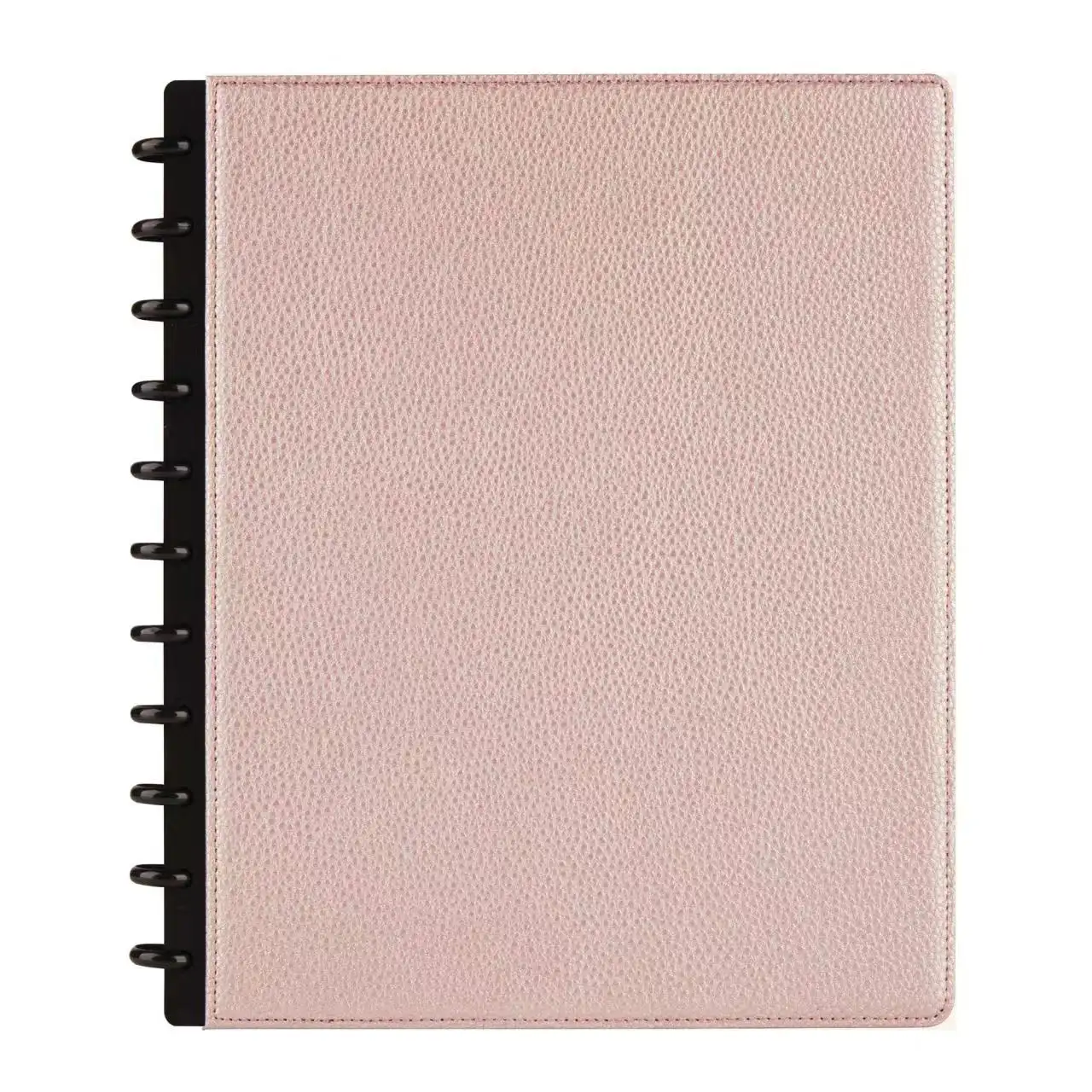 Cuaderno de planificación con disco personalizado, cuaderno de trabajo con tapa dura de cuero, cuaderno de memoria, 2023, 2024