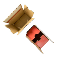 Cajas de Embalaje de Papel Corrugado con Logotipo Personalizado, Autosellables, Venta Caliente, Marca Personalizada