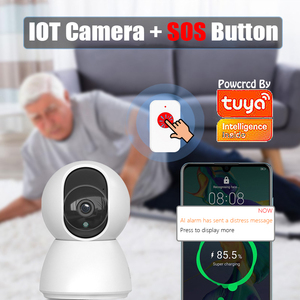 Systèmes <span class=keywords><strong>de</strong></span> caméras <span class=keywords><strong>de</strong></span> sécurité IoT WiFi 1080P, système <span class=keywords><strong>de</strong></span> <span class=keywords><strong>surveillance</strong></span> et d'alarme <span class=keywords><strong>de</strong></span> sécurité, caméra sans fil intelligente pour maison, stockage en nuage, carte mémoire - Product Image 4