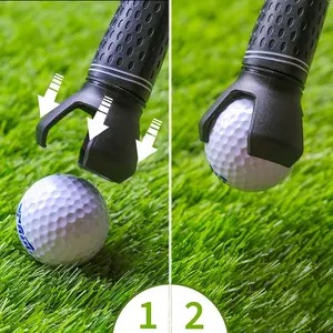 Promotionele 3-Prong Golfbal Picker Grabber Golfbal Pickup Retriever Voor Putter Grip Sucker