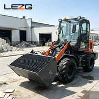 Mini-chargeuse sur pneus diesel ZL920 avec godet mélangeur de béton 0,6 m³ – Petite chargeuse pour le mélange de béton et la manutention de sable