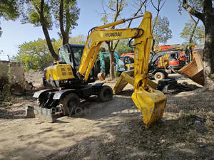 Miniexcavadora de ruedas de 6Ton de segunda mano hyunda 60w-9 150W-9 60W-7 120W, en stock, a buen precio, en stock, a la venta, en el momento de la entrega - Product Image 4