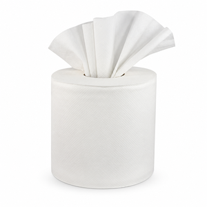 Papier toilette en rouleau central en pâte recyclée, écologique et jetable, avec une meilleure absorption d'eau pour les toilettes - Product Image 1