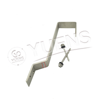 Supports de montage solaire Yuens en promotion SUS304 SUS430 Kit de crochets pour panneaux solaires