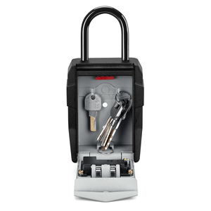 Aluminum Alloy Outdoor Key <b>Box</b> 94x56x120mm 4-Digit Combination Lock <b>Storage</b> Home Office Rental Use - Product Image 3
