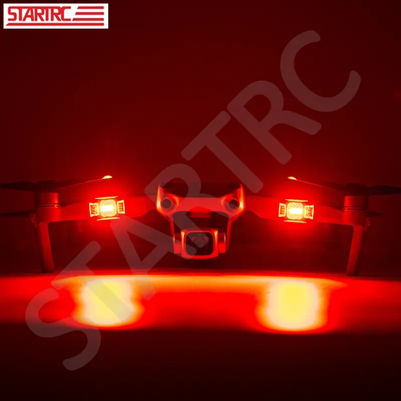 STARTRC lampu strobo Drone FAA, lampu anti-tabrakan lampu penerbangan malam untuk DJI FPV/ Mini 2/Mavic Air 2/Mavic mini Quadcopter