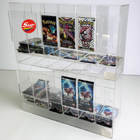 Support de Présentation en Gros SHP pour Packs ETB, Distributeur Acrylique Personnalisé à 6 Emplacements pour Cartes de Jeu YuGiOh TCG et Boosters