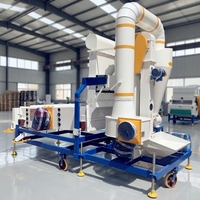 5XZC-20BX Sesamsamen-Reinigungsmaschine Sesam-Schälmaschine Wasserlos