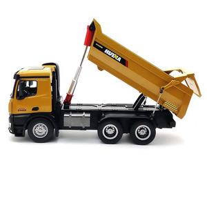 Комбинация Huina 1580 + 1582, лучшие бюджетные Игрушки для мальчиков, легированная металлическая машина, колесный погрузчик, грузовик с дистанционным управлением, экскаватор, игрушка, Радиоуправляемый экскаватор - Product Image 4