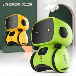 Phổ thông minh nói chuyện <span class=keywords><strong>Robot</strong></span> đồ chơi điện tử nhựa cảm ứng Cảm biến điều khiển giọng nói cho bé trai bé gái lặp đi lặp lại ca hát âm nhạc - Product Image 3