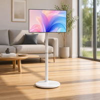 Téléviseur intelligent HD sans fil tout-en-un avec écran tactile rotatif, système d'exploitation Android, écran LCD 32 pouces, écran tactile intelligent