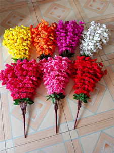 Ramo de Flores de Durazno con 36 Tallos, Flores Artificiales de Seda, Flores de Cerezo Artificiales para Decoración de Bodas - Product Image 3
