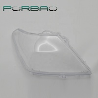 PORBAO pour PATROL/Y62 2012-2018 Accessoires de voiture en plastique, couvercle transparent pour phares avant, lentille de phare en verre