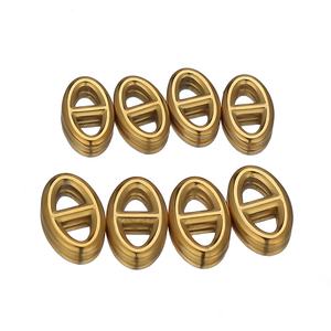 5個ステンレス鋼豚鼻ウエストタワーチャームペンダントDIYジュエリー所見ネックレス用品バルク卸売 - Product Image 5