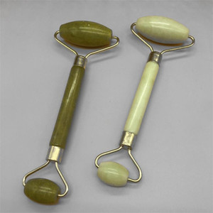 Nouvelle beauté meilleur <span class=keywords><strong>masseur</strong></span> vert rouleau de <span class=keywords><strong>jade</strong></span> pour le visage - Product Image 4