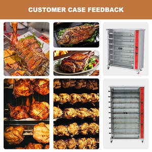Fours commerciaux électriques de poulet de rôtisserie de machine de poulet de rôtissoire pour des restaurants - Product Image 4