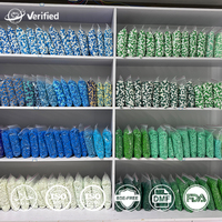 Capsules vides en gélatine fabriquées en Chine # Capsule sans TiO2 de couleur verte et bleue à bon prix pour le marché européen