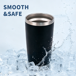 Custom 20oz Portable Stainless Steel 30oz Vacuum Insulated Classic Tumblers Black Double Walled Thermal Travel <b>Mugs</b> with Lid - Product Image 1