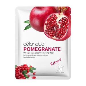 Celanduo 25Ml Bán Buôn Dâu Tây Dưa Chuột Giữ Ẩm Làm Mịn Shea Butter Rose Lựu Mật Ong Mặt Nạ Trên Khuôn Mặt - Product Image 5