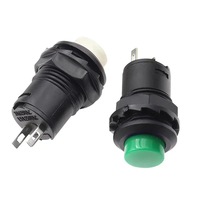 Interrupteur à bouton-poussoir rond sans verrouillage DS428 DS427, interrupteur micro-poussoir en plastique, bouton de démarrage auto-bloquant 12 mm