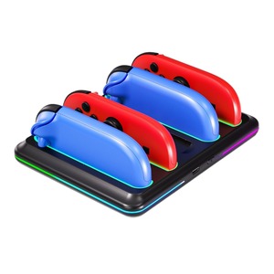 4 trong 1 RGB Sạc Dock cho Nintendo chuyển đổi với không dây cung cấp điện cho niềm vui con điều khiển nhanh Trạm Sạc - Product Image 1