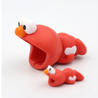 Couverture de protection de données de câble de charge de dessin animé mignon casque de câble USB