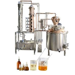 Distillateur d'huiles essentielles industrielles certifié CE ISO, le plus vendu, au meilleur prix, pour l'extraction industrielle de lavande, rose et orange - Product Image 1