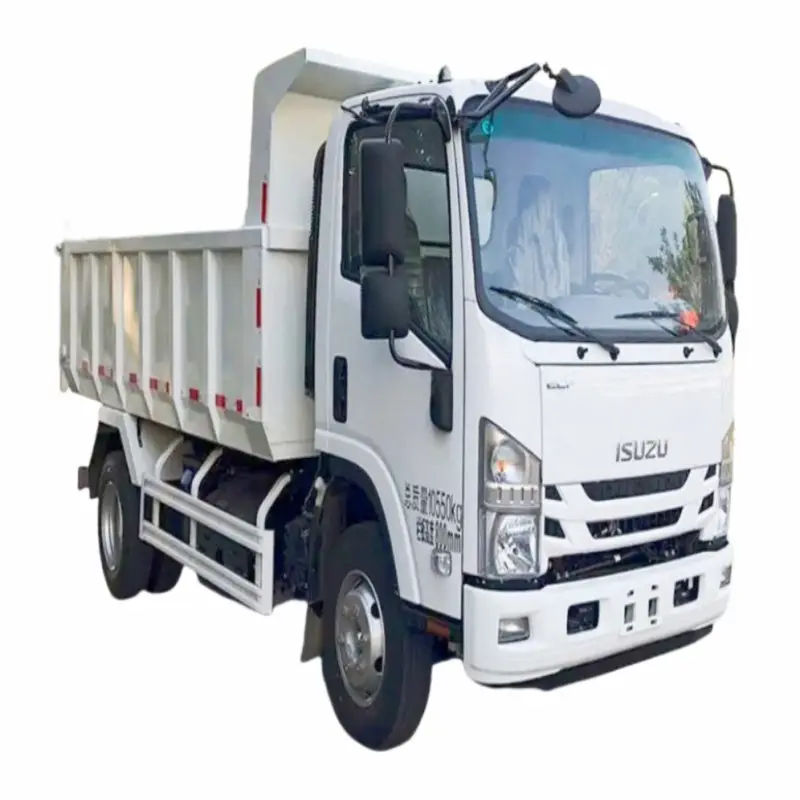 Kualitas Terbaik ISUZU 4*2 Nigeria truk sampah tipe mini mesin Diesel truk tipe tipper