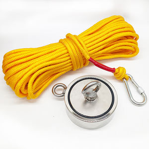 Fabricant professionnel 1000kg 2000kg grand détecteur de métaux sous-marin aimant simple/Double face aimant de pêche en néodyme ensemble - Product Image 5