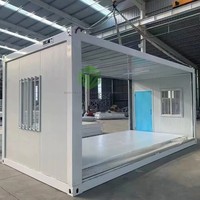 Oficina Modular Portátil |   Edificio Prefabricado de Acero |   Fácil Montaje |   Casa Contenedor Plegable en Z de Diseño Chino
