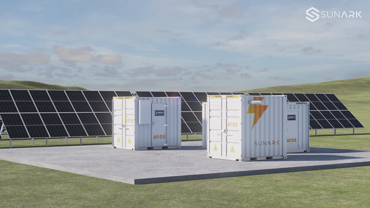 Sunark Container Solar Battery Energy Storage System 768V 645Kwh 840Ah ...
